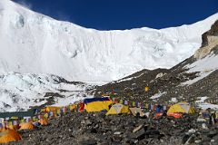 49 Mount Everest North Col And ABC Early Morning From Mount Everest North Face Advanced Base Camp 6400m In Tibet.jpg